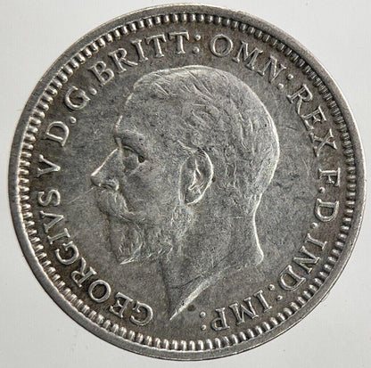 1933 George V Threepence Silver Coin | Very High Grade