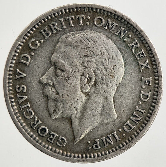 1933 George V Threepence Silver Coin | Very High Grade