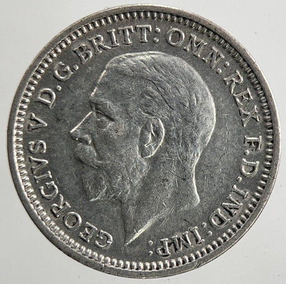 1933 George V Threepence Silver Coin | Very High Grade
