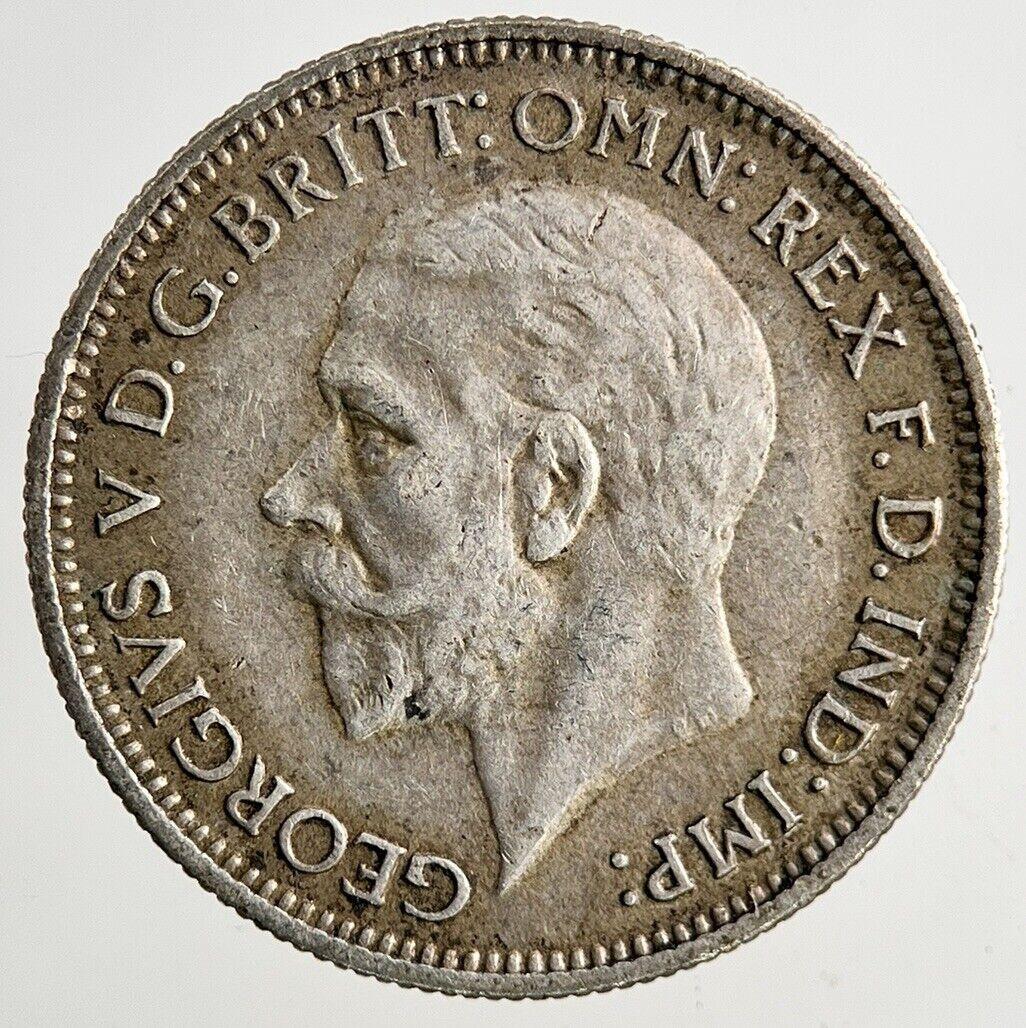 1933 George V Sixpence Silver Coin | Very High Grade