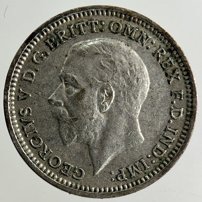 1933 George V Threepence Silver Coin | Fine Collectable Grade