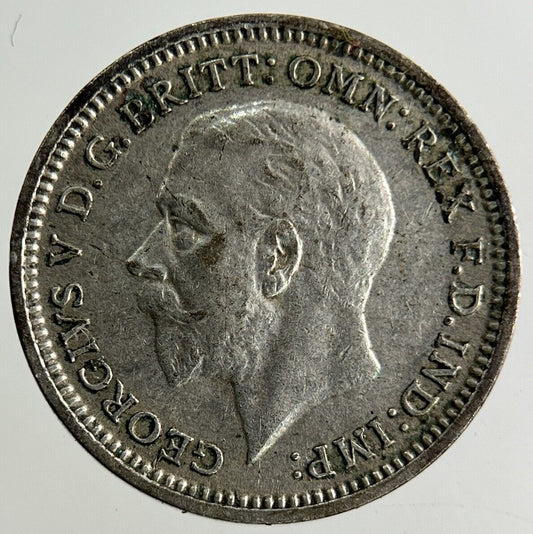 1933 George V Threepence Silver Coin | Fine Collectable Grade