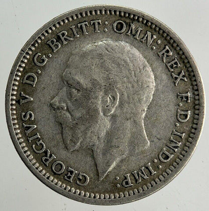 1933 George V Threepence Silver Coin | Fine Collectable Grade
