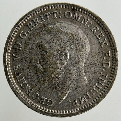 1933 George V Threepence Silver Coin | Fine Collectable Grade