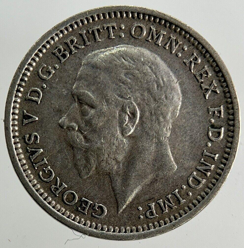 1933 George V Threepence Silver Coin | Fine Collectable Grade