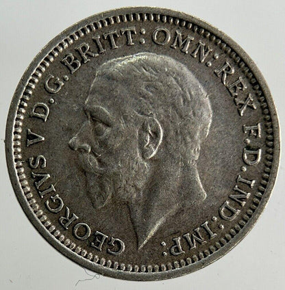 1933 George V Threepence Silver Coin | Fine Collectable Grade