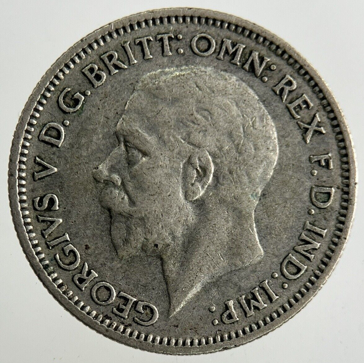 1933 George V Sixpence Silver Coin | Fine Collectable Grade