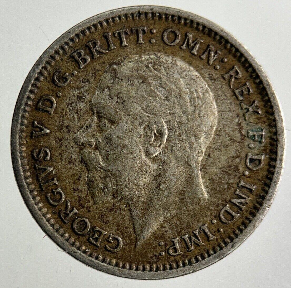 1933 George V Threepence Silver Coin | Fine Collectable Grade