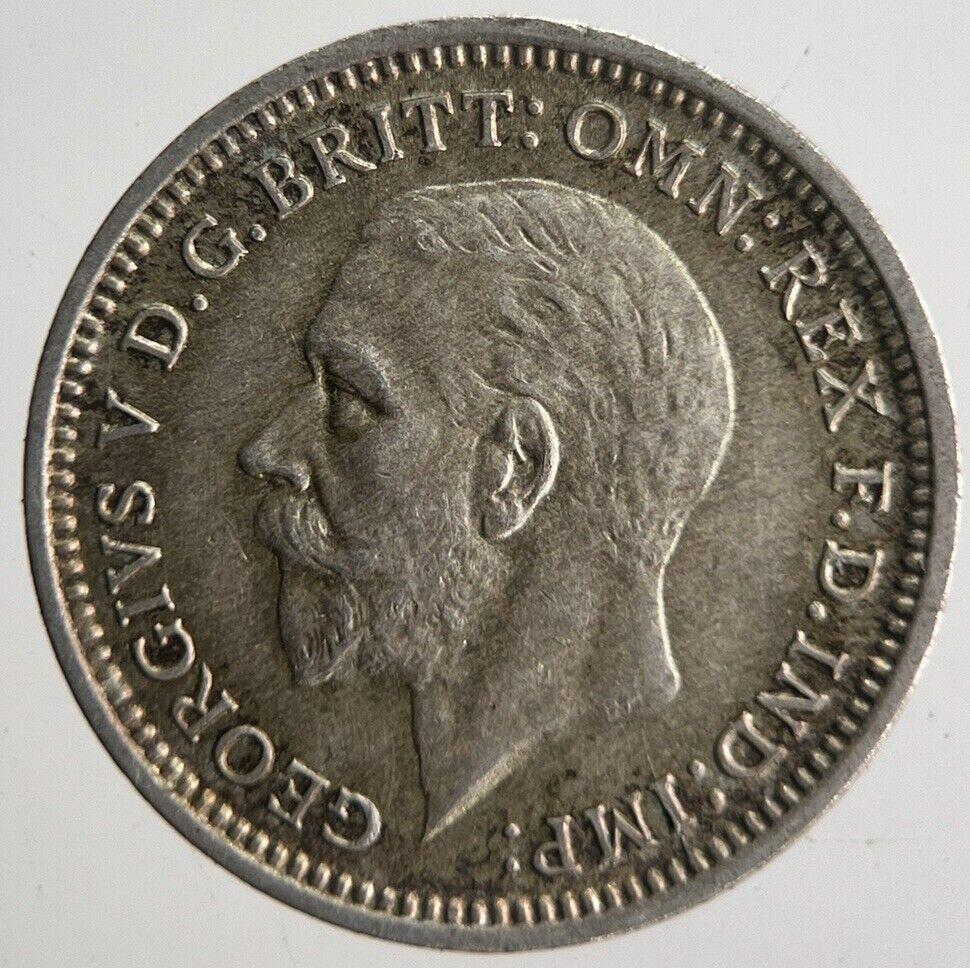 1933 George V Threepence Silver Coin | Very High Grade | a4535