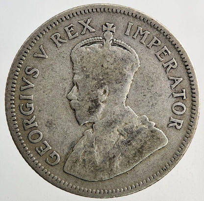 1933 South Africa Shilling Silver Coin | Collectable Grade