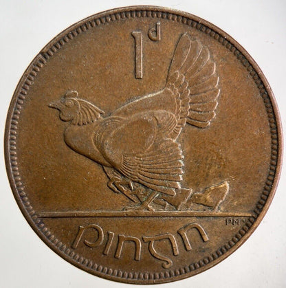 1933 Irish One Penny Coin | Fine Collectable Grade