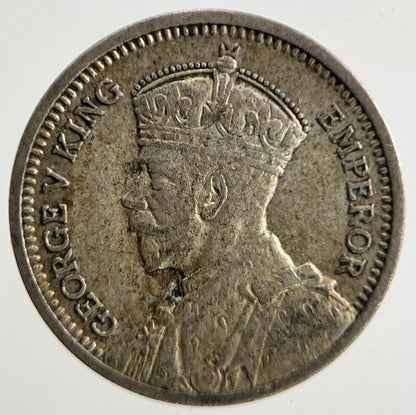 1933 New Zealand Threepence Silver Coin | Fine Collectable Grade