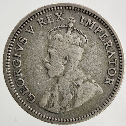 1933 South Africa Sixpence Silver Coin | Collectable Grade