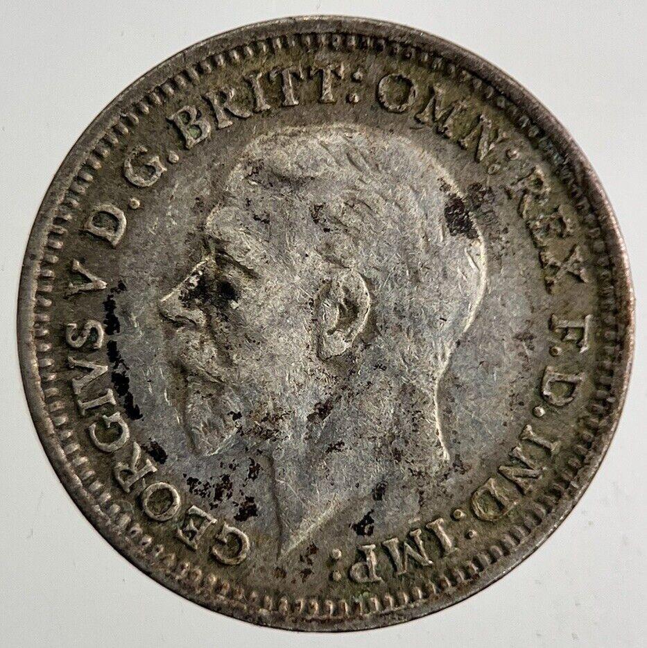 1933 George V Threepence Silver Coin | Very High Grade