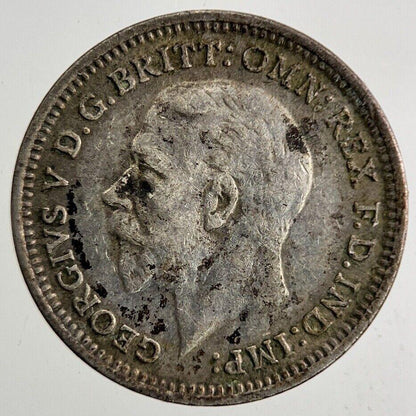 1933 George V Threepence Silver Coin | Very High Grade