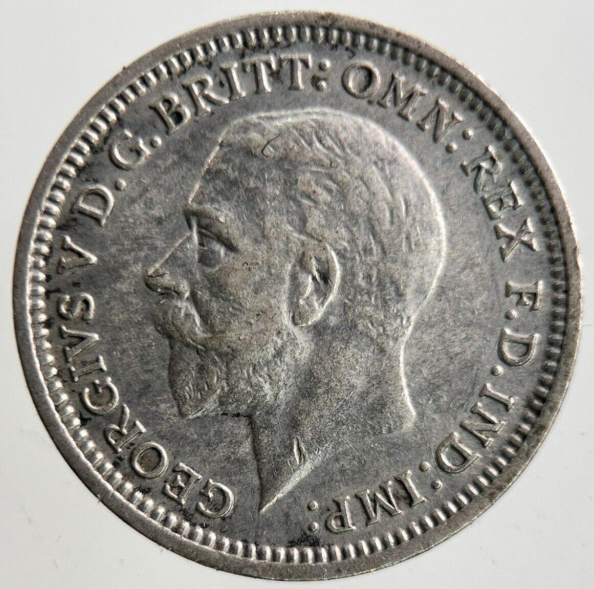 1933 George V Threepence Silver Coin | Very High Grade