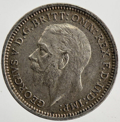 1933 George V Threepence Silver Coin | Very High Grade