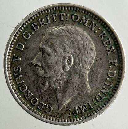 1933 George V Threepence Silver Coin | Very High Grade