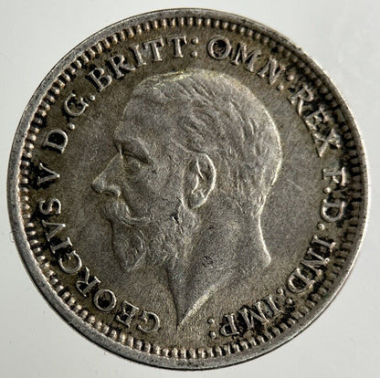 1933 George V Threepence Silver Coin | Very High Grade