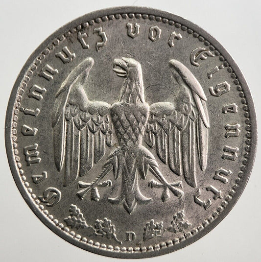 1933-D Germany 1 One Mark Coin | Very High Grade | a2288
