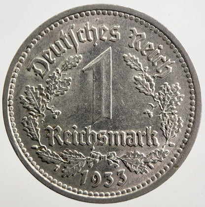 1933-D Germany 1 One Mark Coin | Very High Grade | a2288