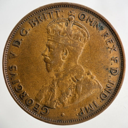 1934 Australia One Penny Coin | Fine Collectable Grade