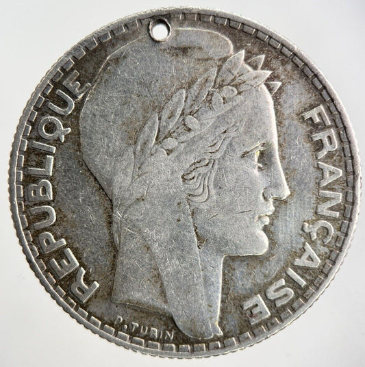 1934 France 10 Franc Silver Coin | Fine Collectable Grade