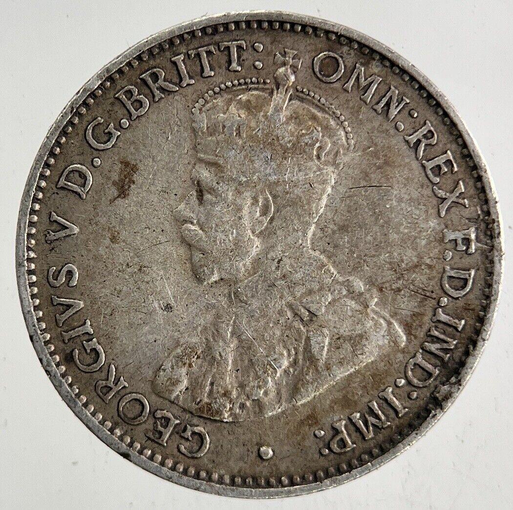 1934 Australia Silver Threepence Coin | Fine Collectable Grade