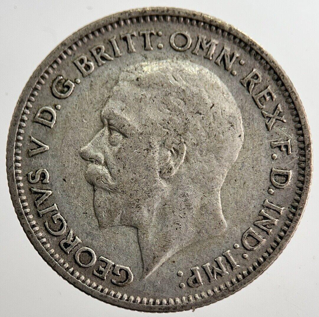 1934 George V Sixpence Silver Coin | Very High Grade | a8621