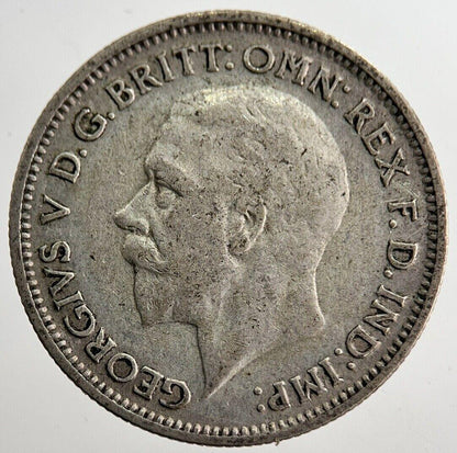 1934 George V Sixpence Silver Coin | Very High Grade | a8621