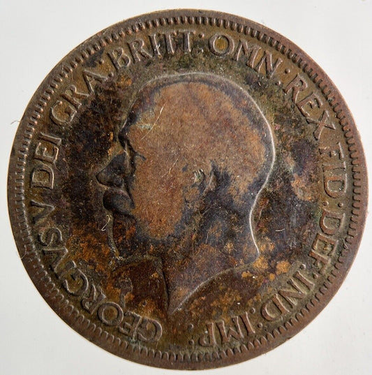1934 George V Half-Penny Coin | Collectable Grade