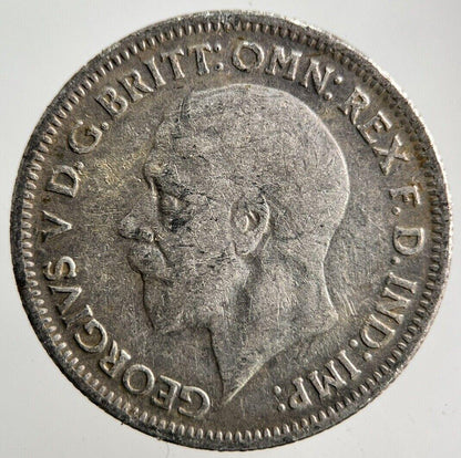 1934 George V Sixpence Silver Coin | Fine Collectable Grade