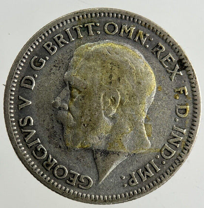 1934 George V Sixpence Silver Coin | Fine Collectable Grade