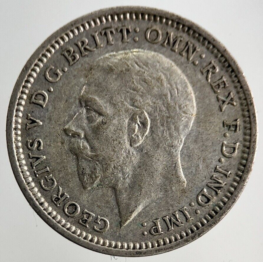 1934 George V Threepence Silver Coin | Fine Collectable Grade