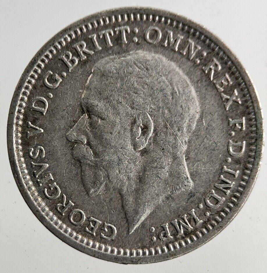 1934 George V Threepence Silver Coin | Fine Collectable Grade