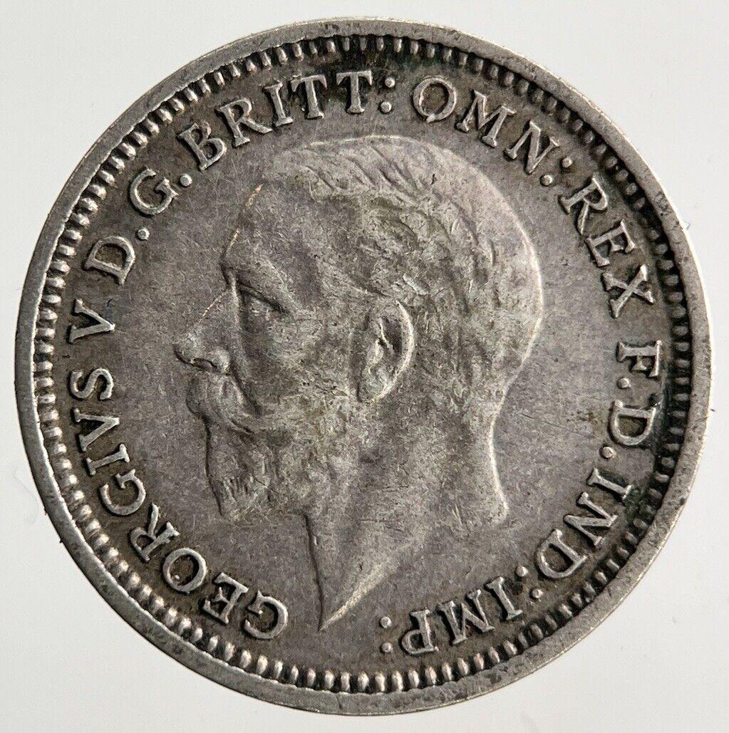 1934 George V Threepence Silver Coin | Fine Collectable Grade