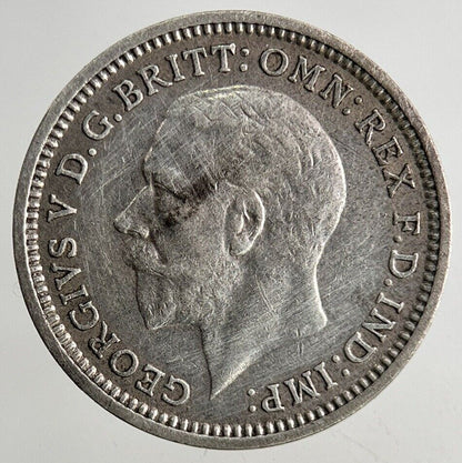 1934 George V Threepence Silver Coin | Fine Collectable Grade