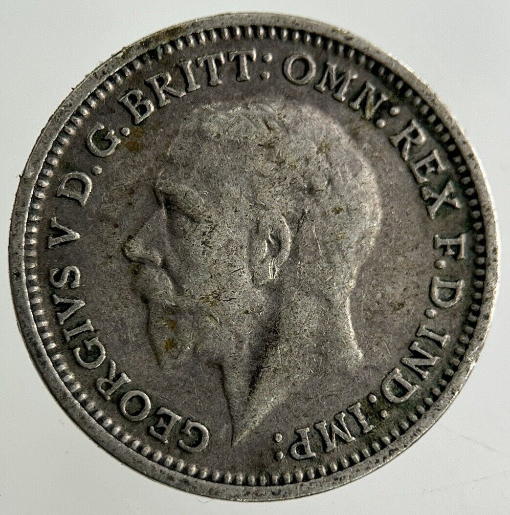 1934 George V Threepence Silver Coin | Fine Collectable Grade