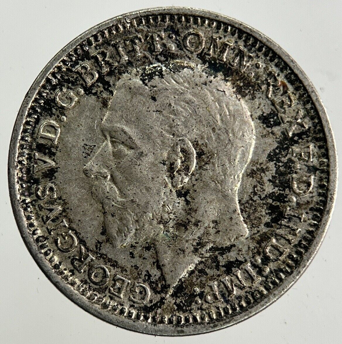 1934 George V Threepence Silver Coin | Very High Grade