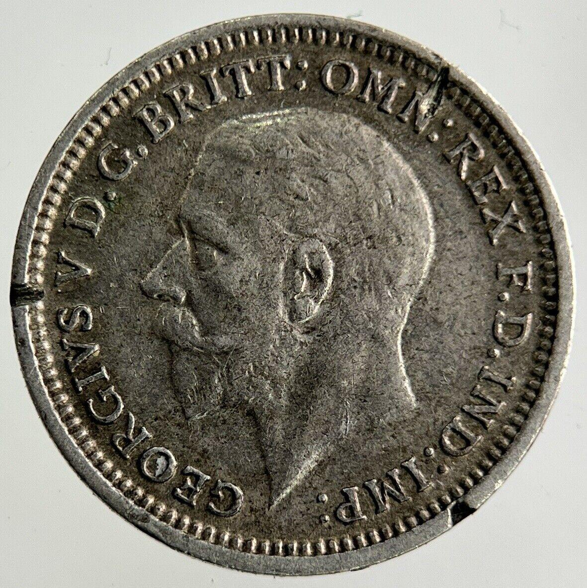 1934 George V Threepence Silver Coin | Fine Collectable Grade