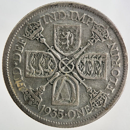 1935 George V Florin Silver Coin | Collectable Grade