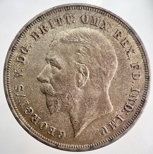 1935 George V Crown Silver Coin | Fine Collectable Grade | a1316