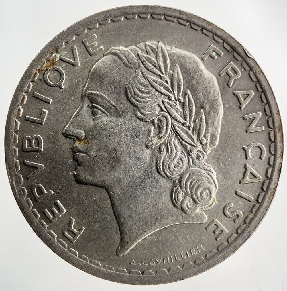 1935 France 5 Francs Coin | Fine Collectable Grade