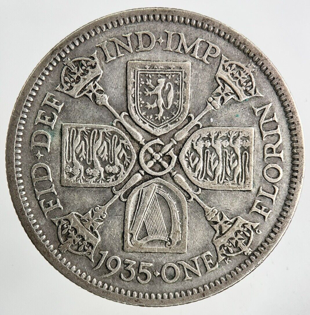 1935 George V Florin Silver Coin | Collectable Grade