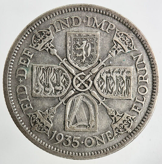 1935 George V Florin Silver Coin | Collectable Grade