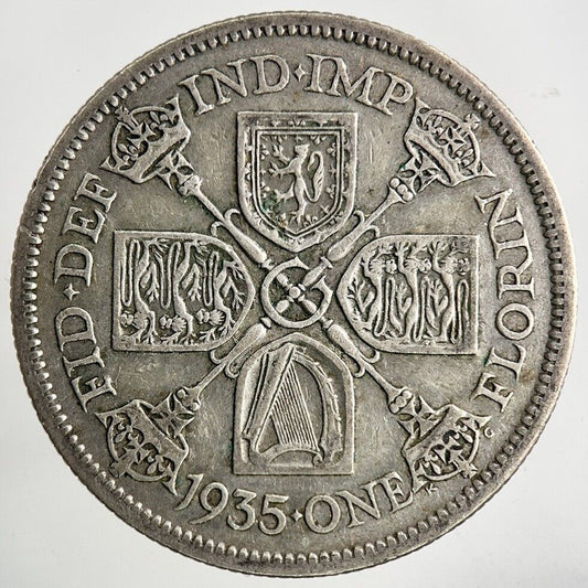 1935 George V Florin Silver Coin | Collectable Grade