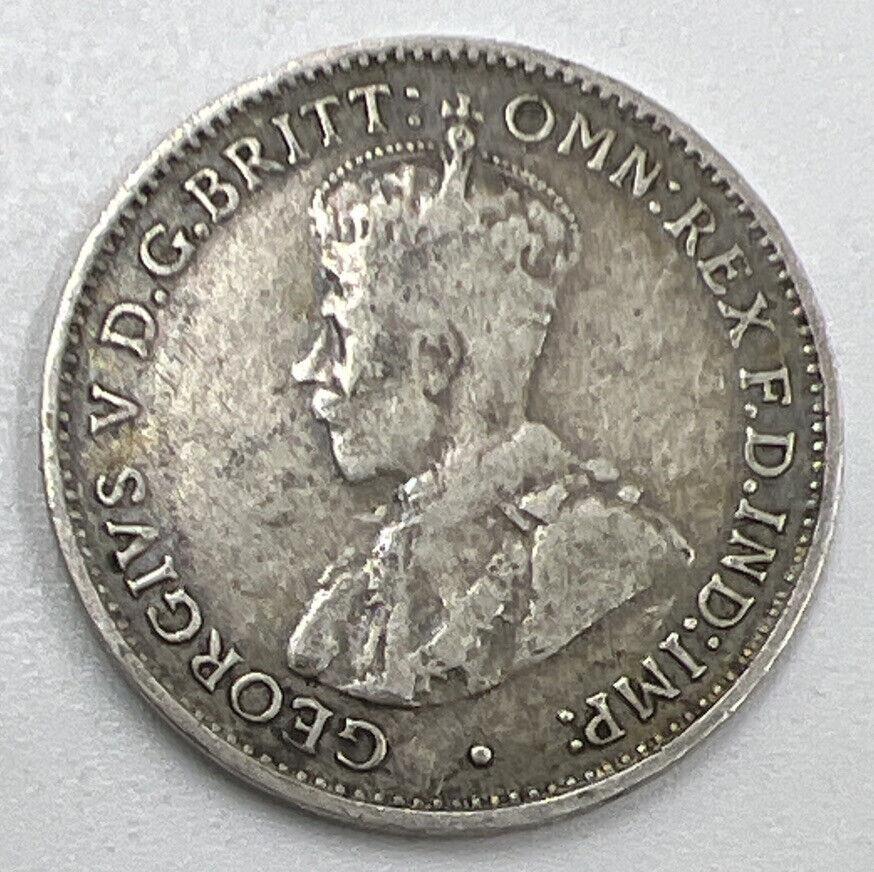 1934 Threepence Australia Silver Coin | Collectable Grade | a801