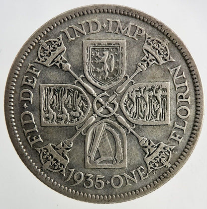 1935 George V Florin Silver Coin | Fine Collectable Grade