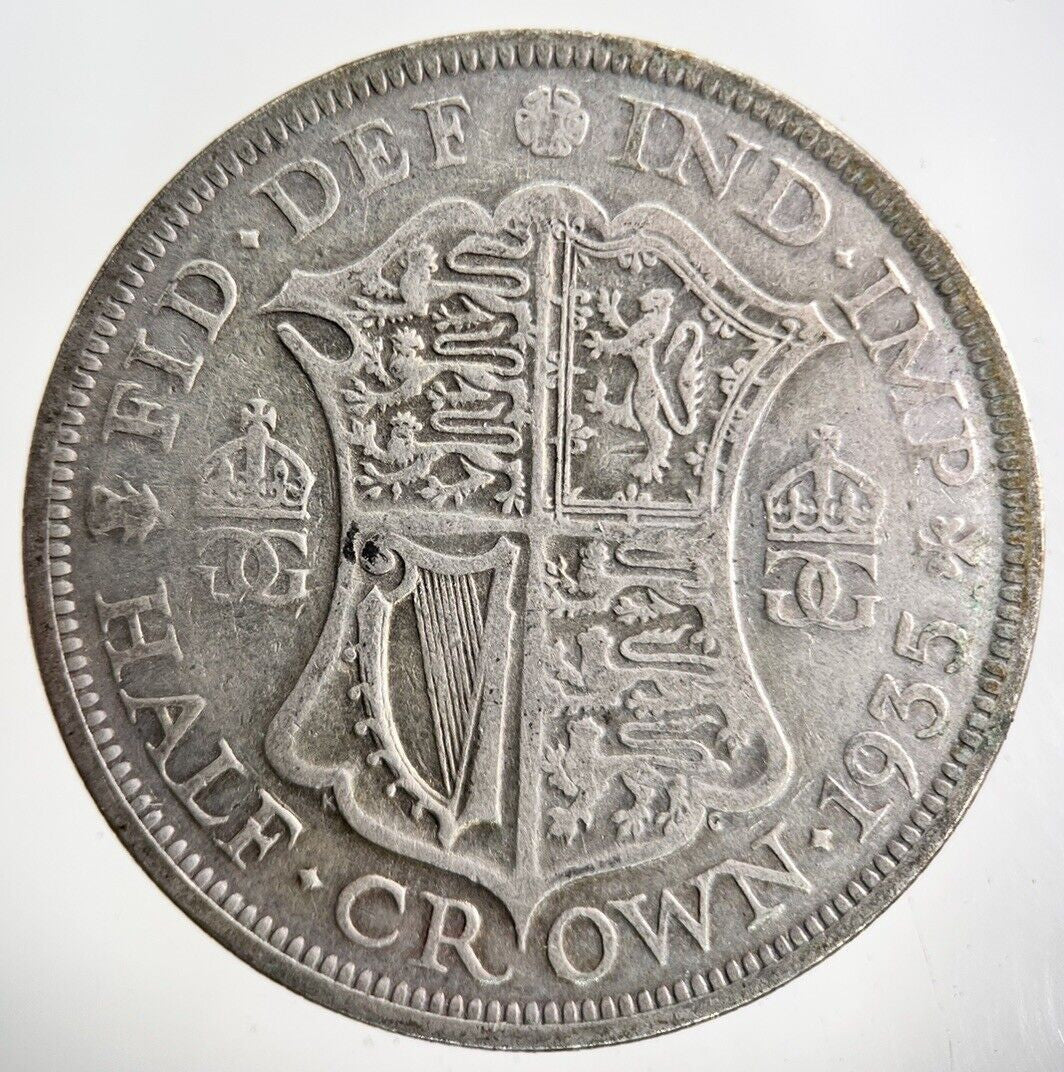 1935 George V Half-Crown Silver Coin | Collectable Grade