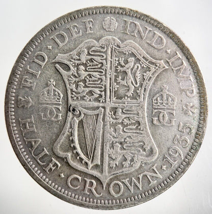 1935 George V Half-Crown Silver Coin | Collectable Grade